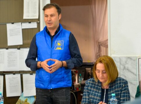 PNL Neamţ – proiecte importante pentru Grinţieş, prin George Lazăr (preşedinte CJ) şi primar Ana Buştihan