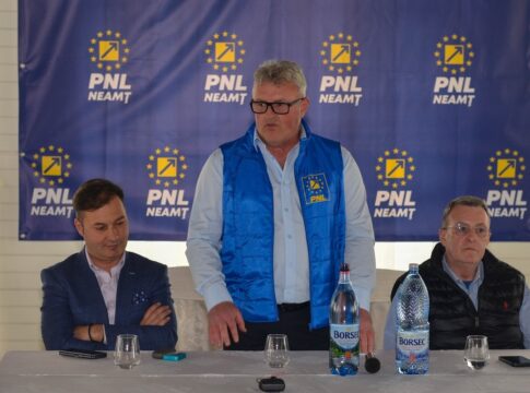 Antreprenorul Constantin Olariu, susţinut de PNL Neamţ pentru funcţia de primar al comunei Petricani