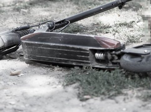 Bărbat care circula pe trotineta electrică, rănit în Piatra-Neamţ