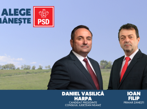 Primarul social-democrat Ioan Filip, candidat pentru un nou mandat în fruntea comunei Zăneşti