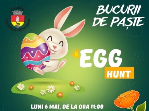 Vânătoare de ouă în Parcul Tineretului din Piatra-Neamţ