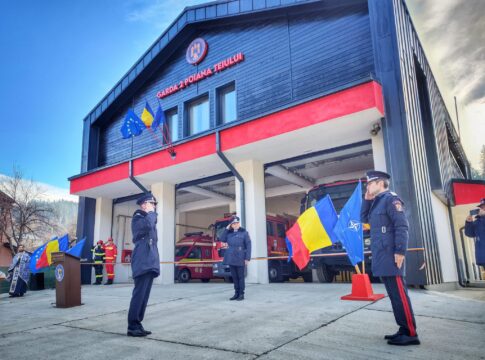 ISU Neamţ a operaţionalizat un nou sediu pentru Garda nr. 2 intervenţie Poiana Teiului