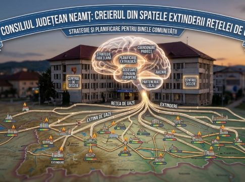 Investiție CJ Neamţ: Gaz natural pentru 7 comune